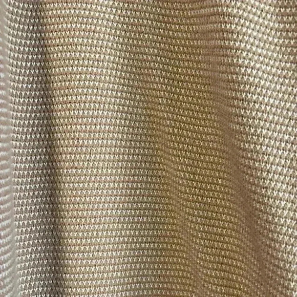 Anthropologie Varley Alice Cotton Knit Sweatpants in Praline Ivory - Picture 8 of 12